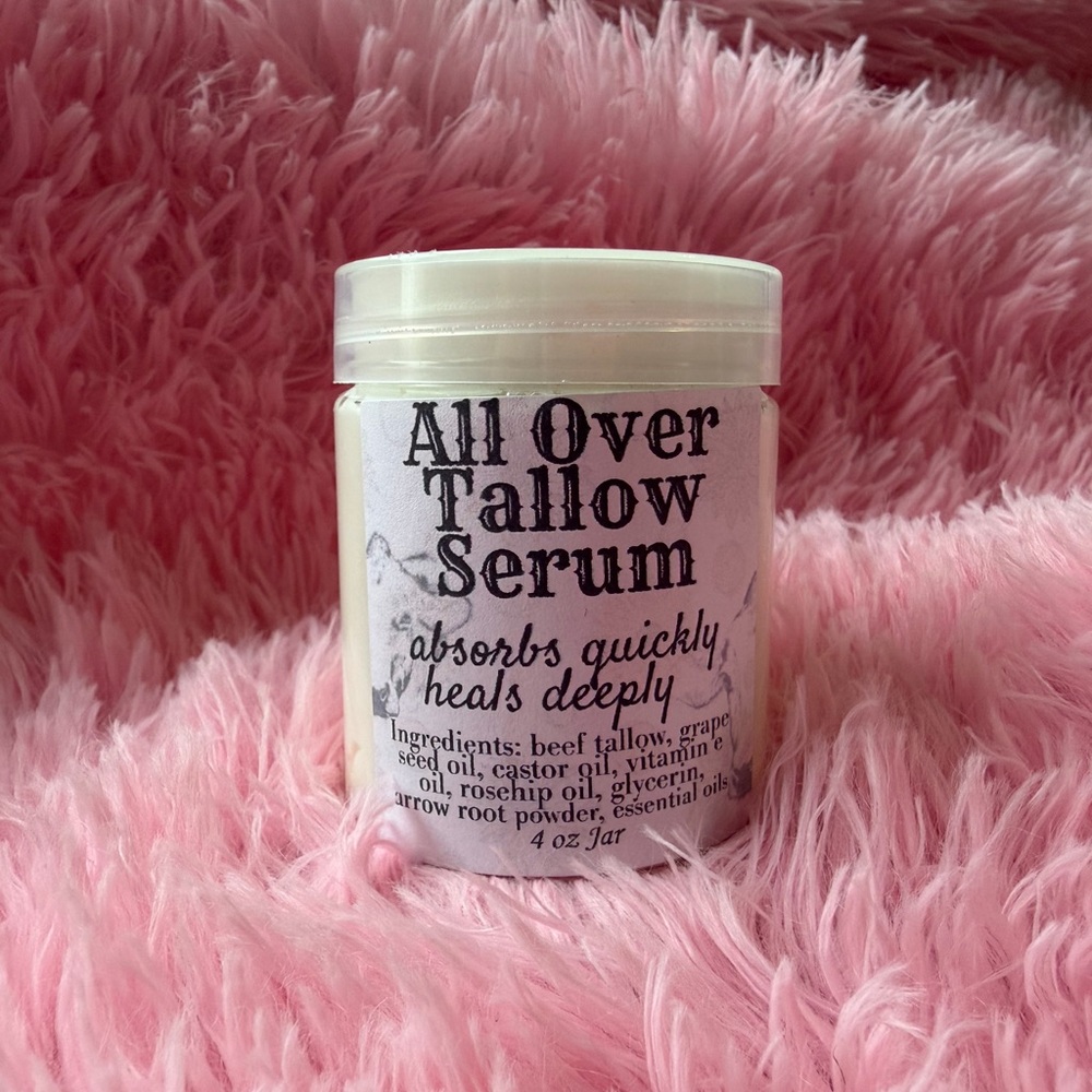 All Over Whipped Tallow Serum - 4oz   ✨Custom Scents✨